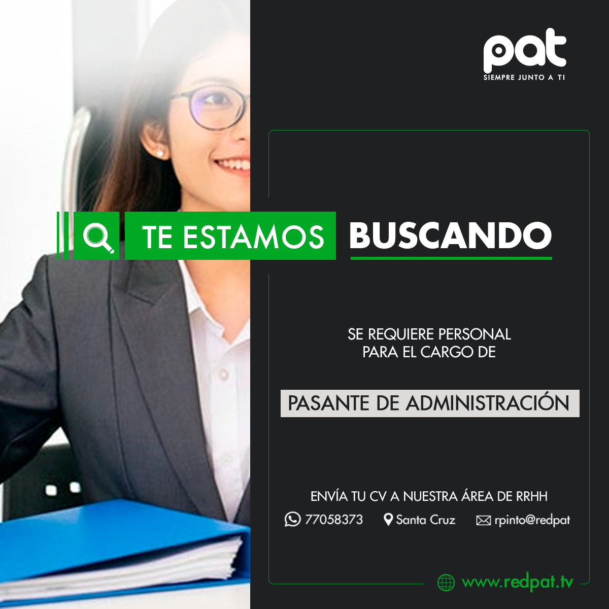 Pasante Rea Digital Pasante De Administraci N Trabajando Bolivia