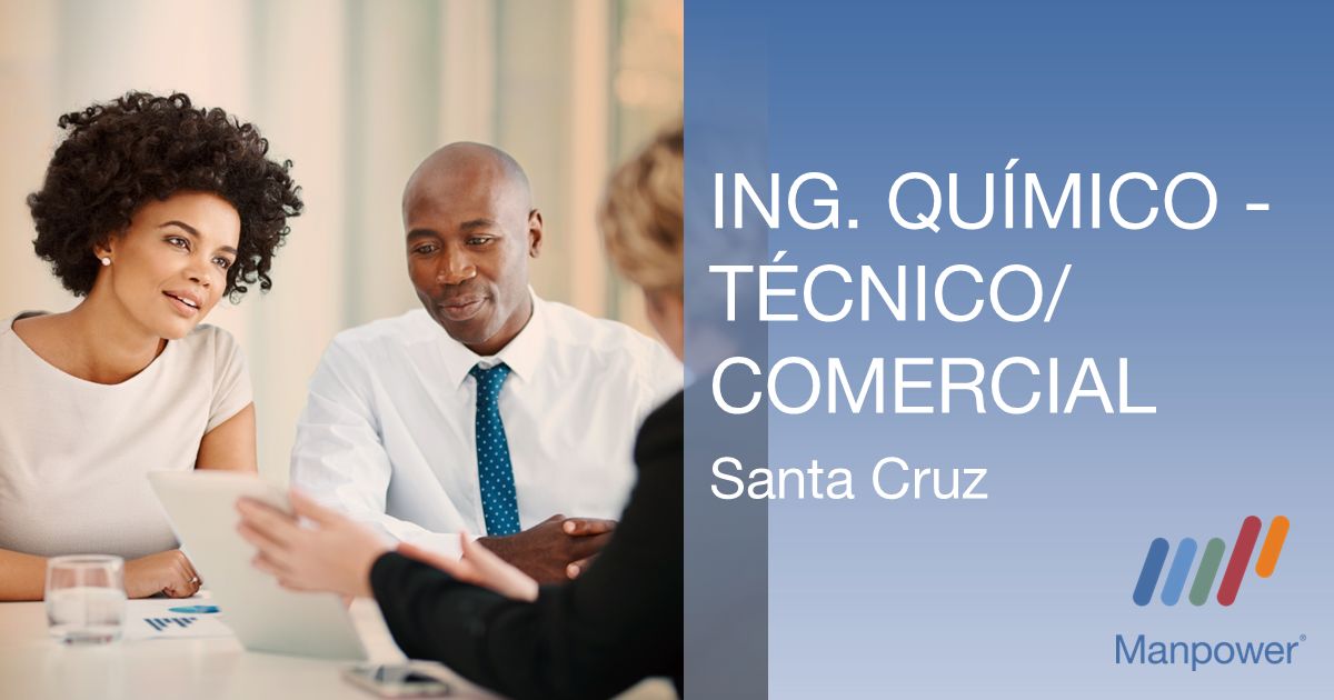 ING. QU MICO T CNICO COMERCIAL Trabajando Bolivia