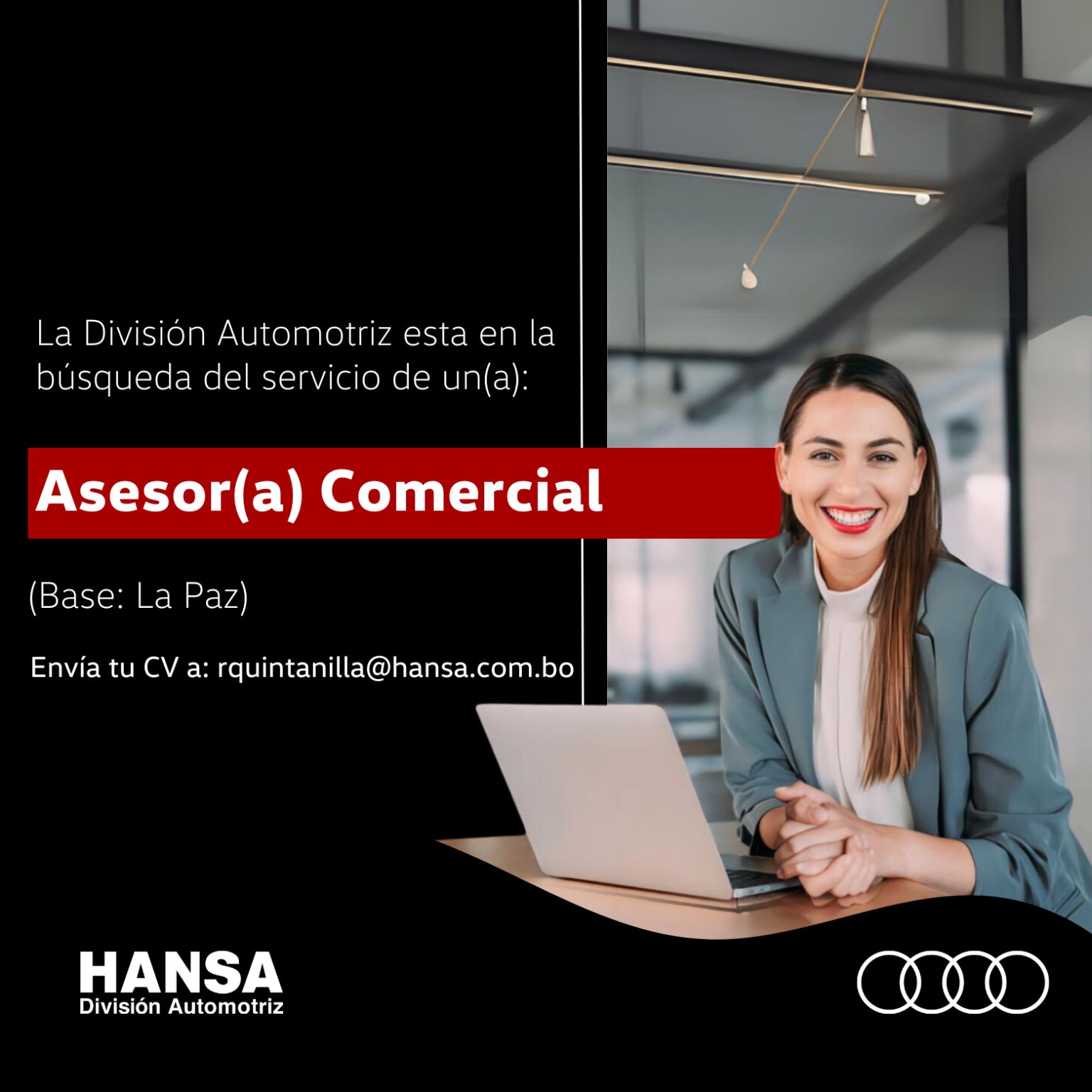ASESOR COMERCIAL | Trabajando Bolivia