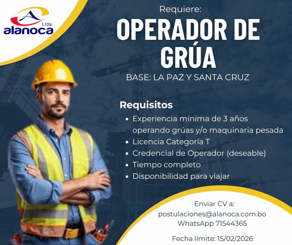 Únete a nuestro equipo de trabajo