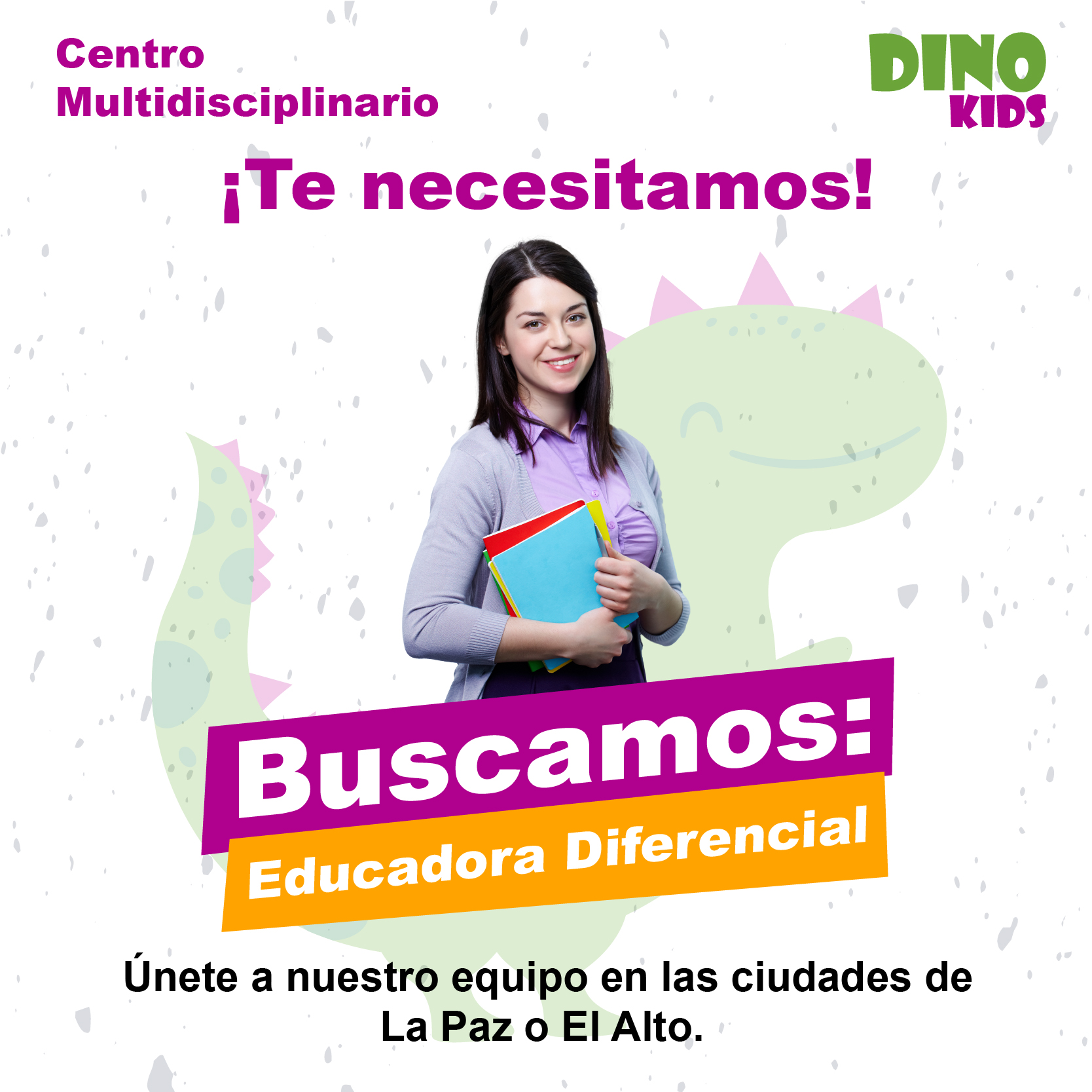 EDUCADORA DIFERENCIAL Trabajando Bolivia