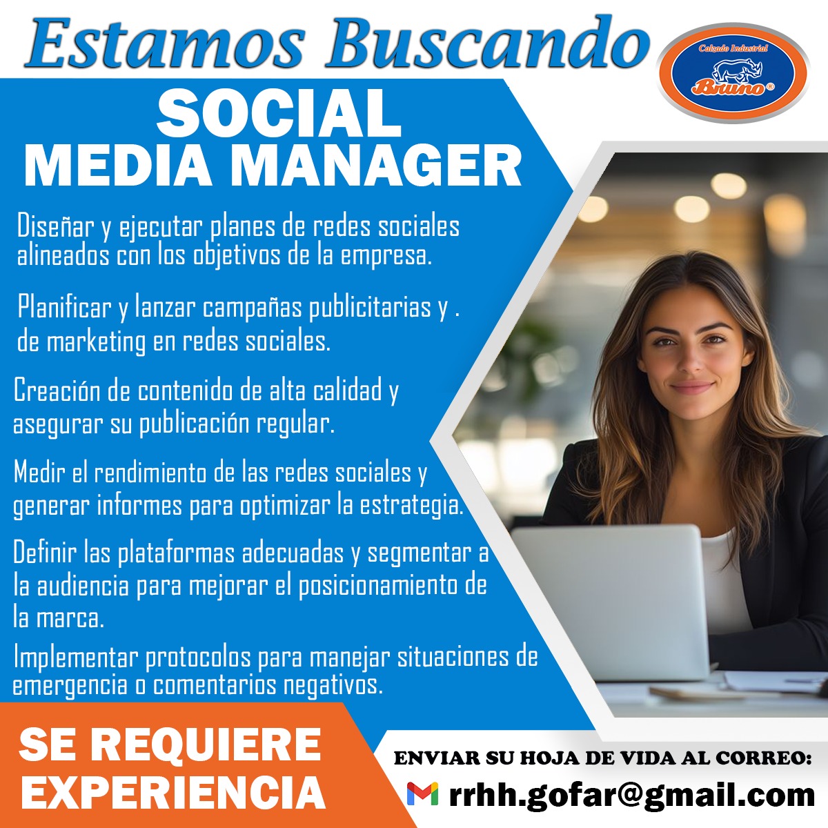 Forma parte de nuestro equipo !!!!