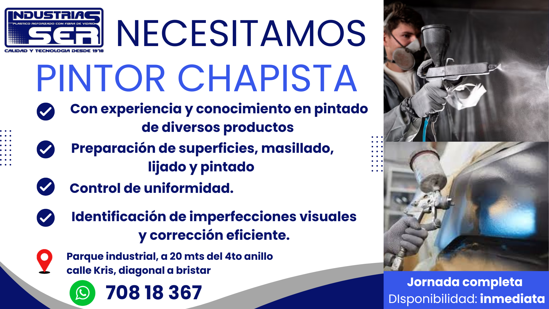 SE NECESITA PINTO - CHAPISTA (BOLIVIA) 708 18 367
