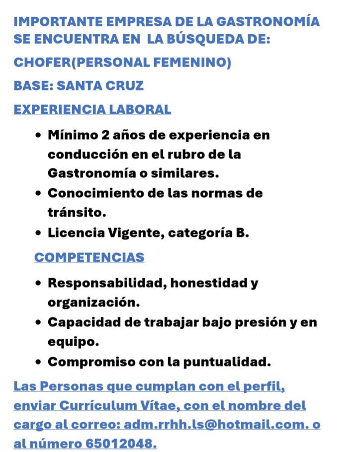 Adjuntar CV al 65012048