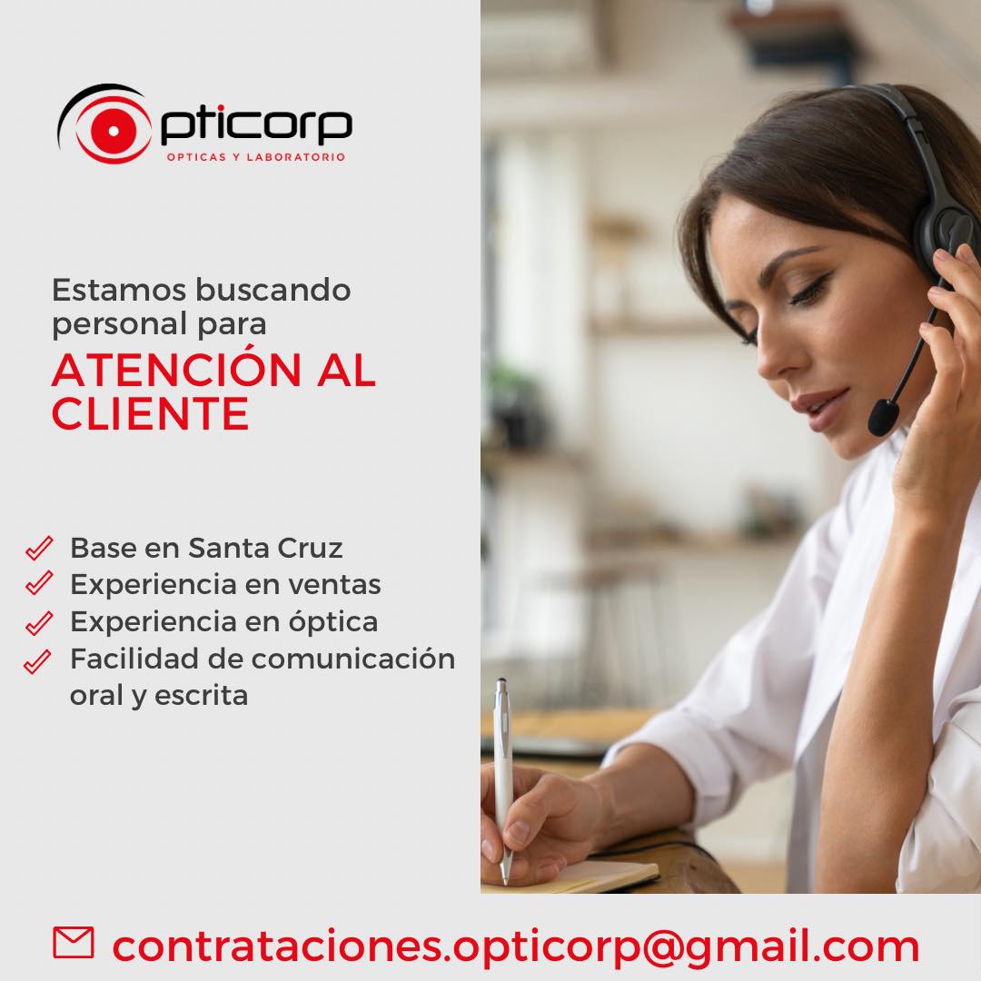 AtenciÓn Al Cliente Trabajando Bolivia 6870